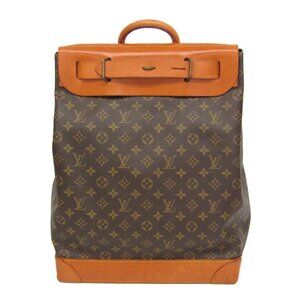 LOUIS VUITTON Brown Monogram Boston Bag